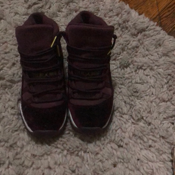 Adair Jordan 11s (Burgundy/suede)